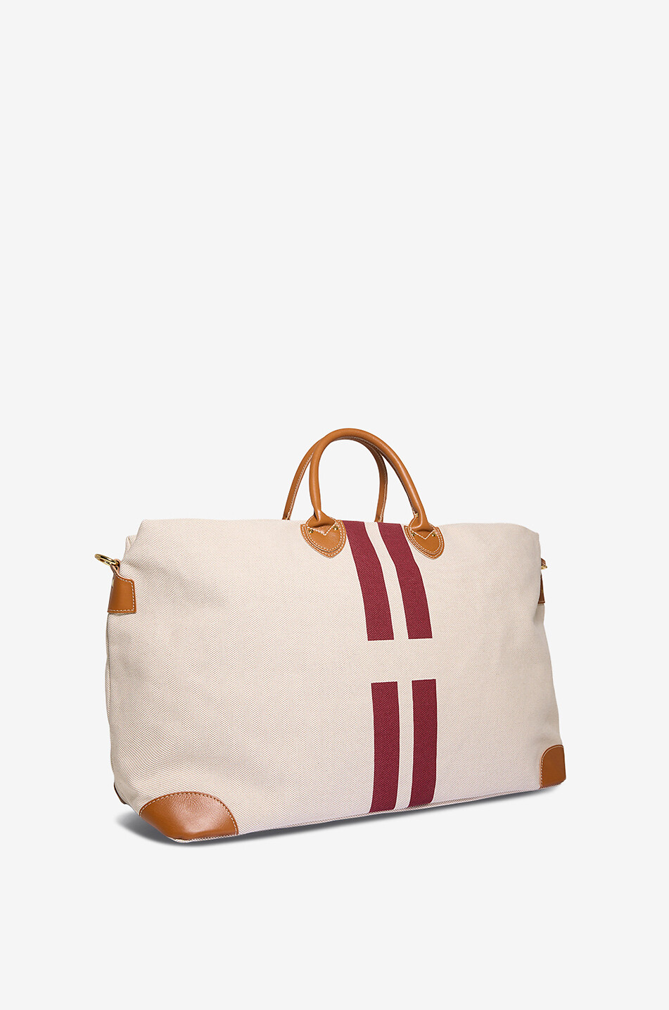 MY STYLE BAGS Sac de voyage rectangulaire en toile rayée Harvard Homme ROUGE 4