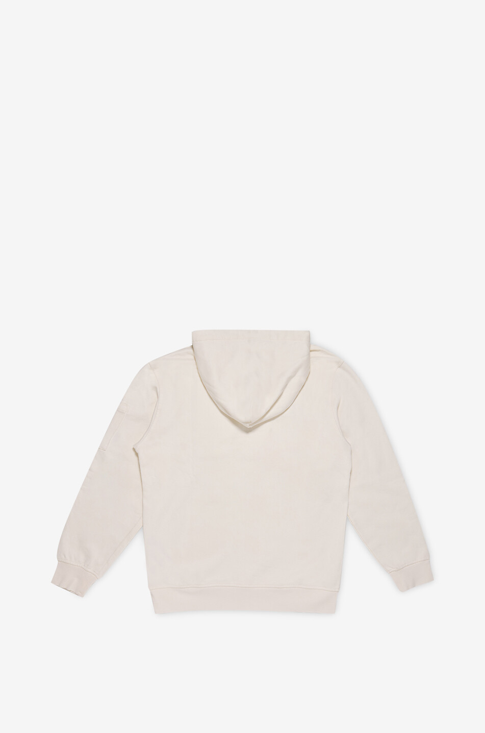 C.P. COMPANY U16 Sweat-shirt à capuche garçon en jersey Garçon BLANC CASSE 2