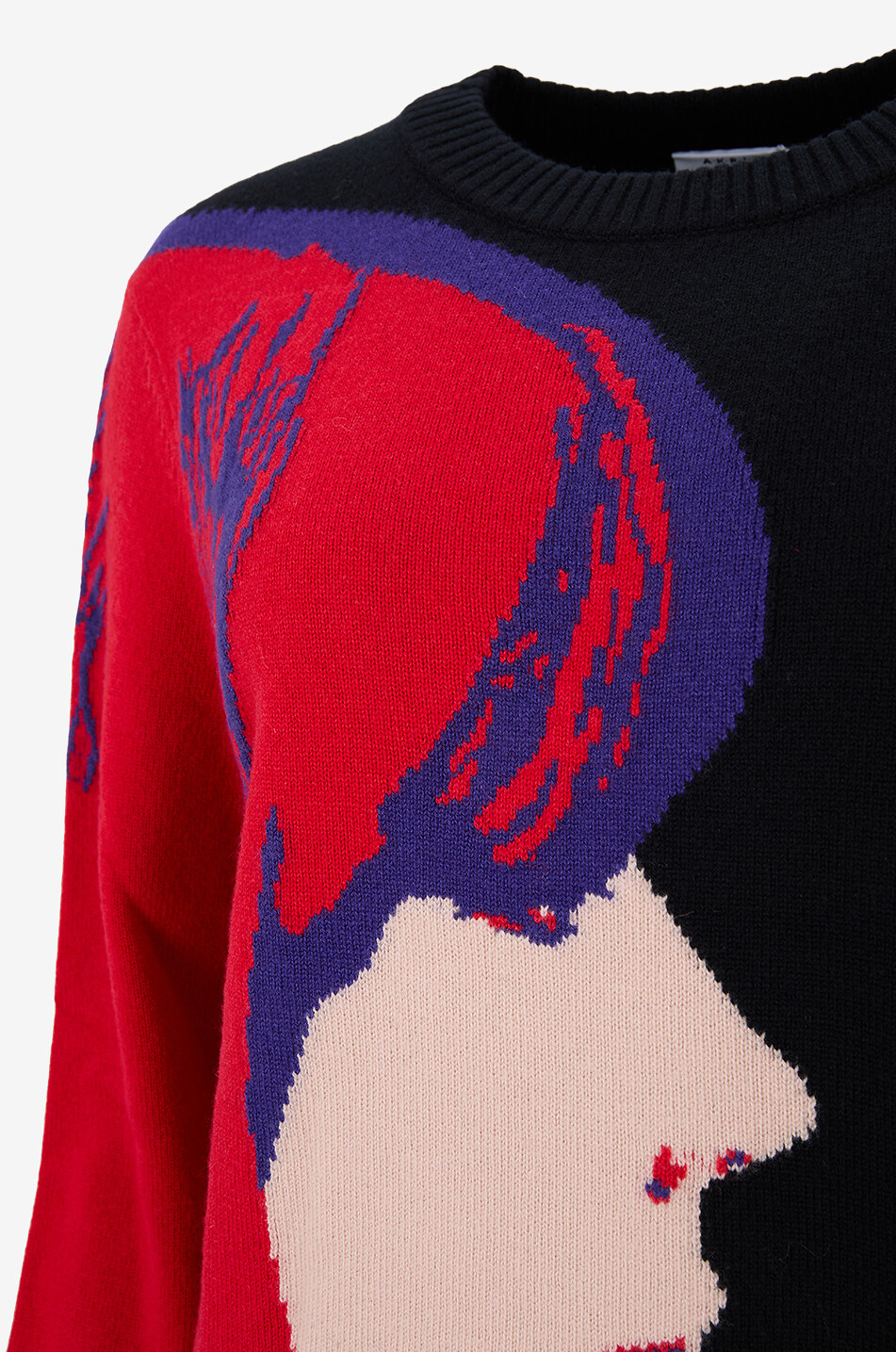 AKRIS PUNTO Hochwertiger Kaschmir-Wollpullover mit Rundhalsausschnitt Damen BUNT 3