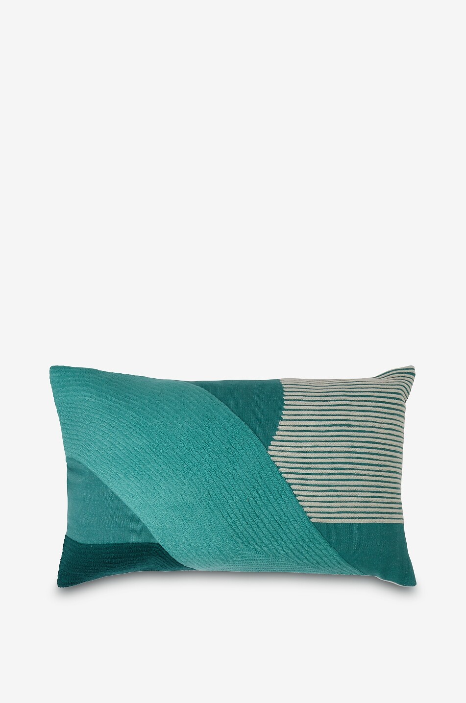 MAISON SARAH LAVOINE Rechteckiges Kissen aus Baumwolle Azimut Haus BUNT 2