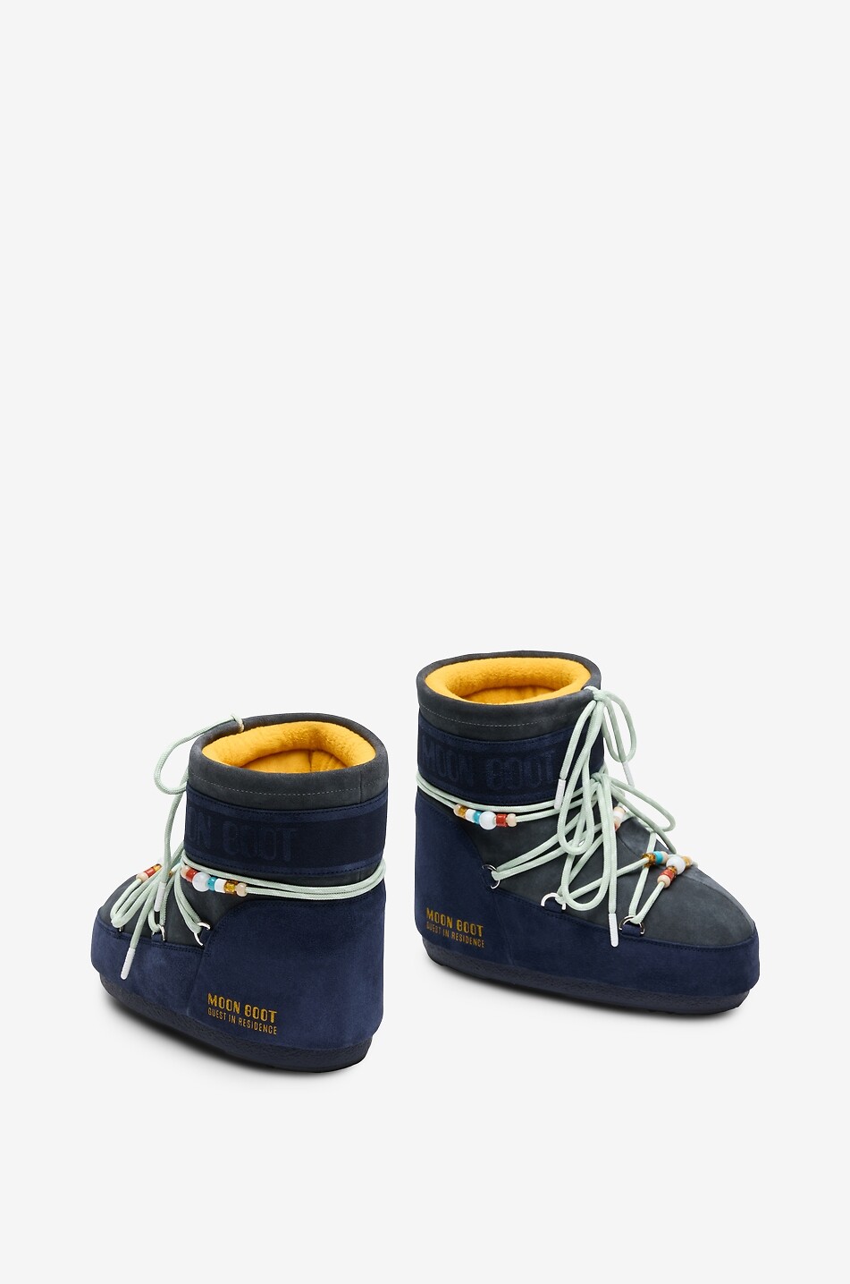 MOON BOOT Wildleder-Snowboots Icon Low Damen DUNKELGRAU 2