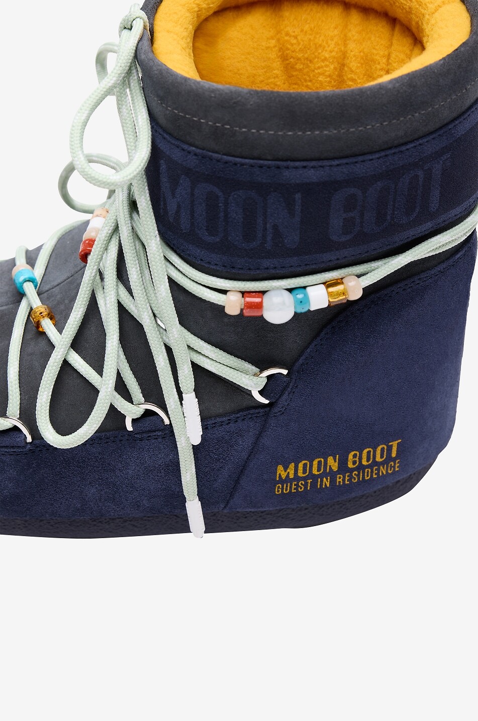 MOON BOOT Wildleder-Snowboots Icon Low Damen DUNKELGRAU 4