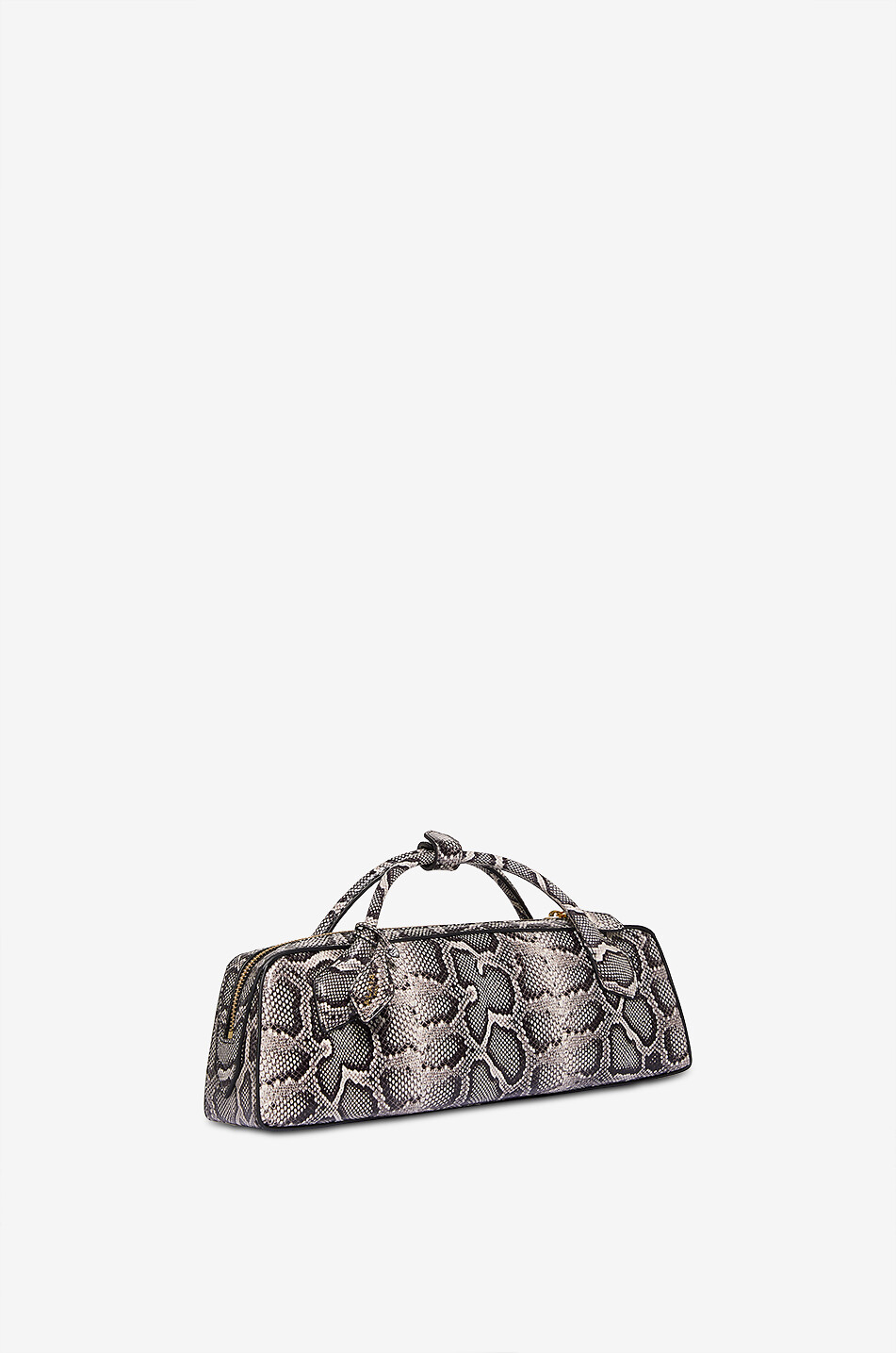 ALAÏA Pochette rectangulaire en cuir aspect serpent Le Teckel Femme MULTICOLORE 2