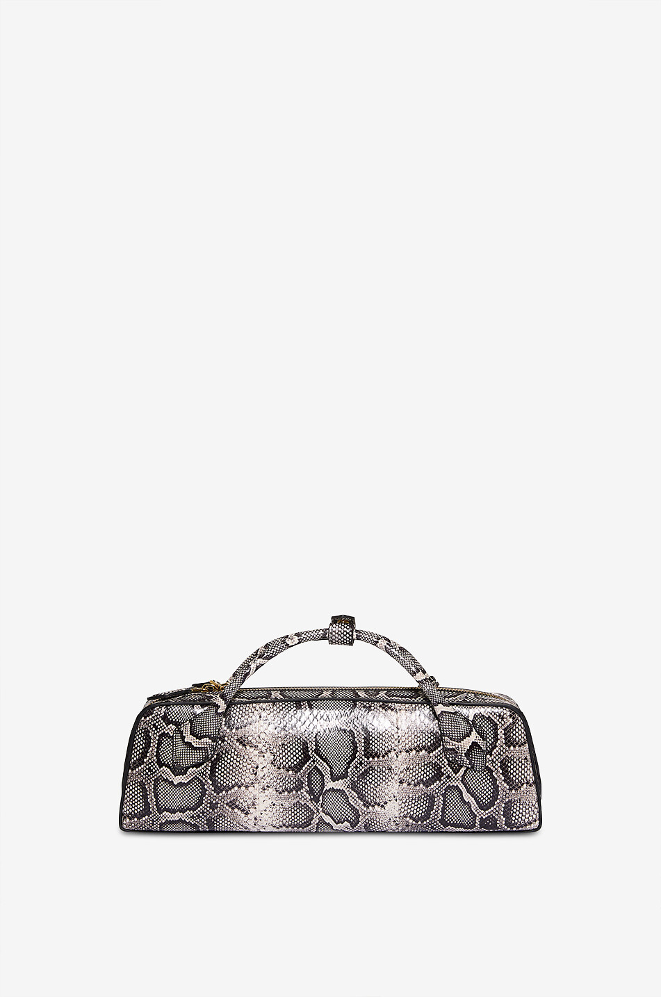 ALAÏA Pochette rectangulaire en cuir aspect serpent Le Teckel Femme MULTICOLORE 3