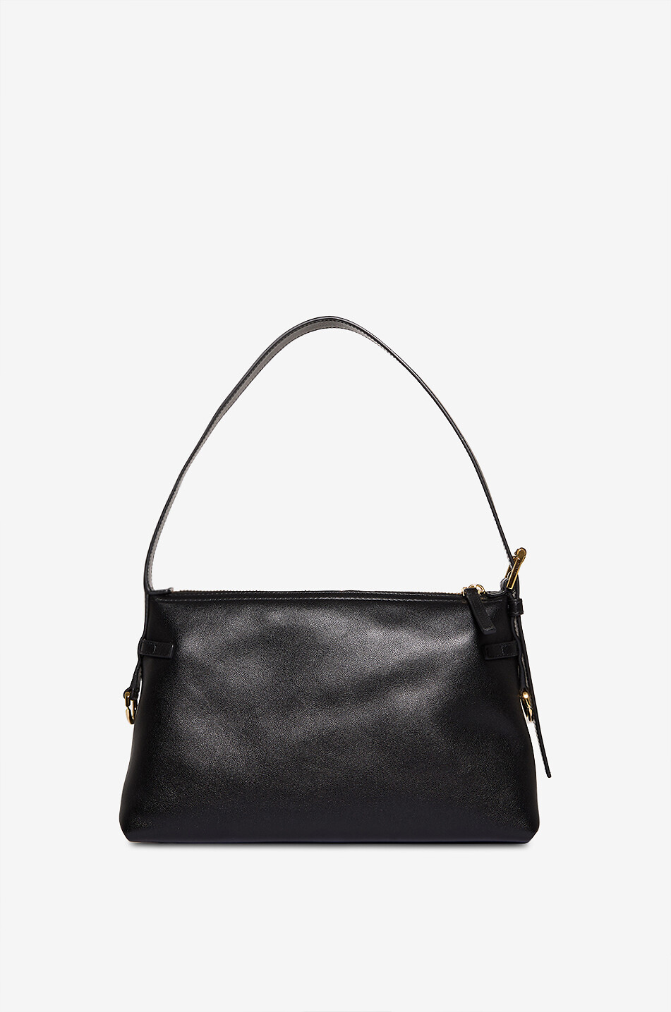 GIVENCHY Sac porté épaule en cuir brillant à sangle Voyou Femme NOIR 3