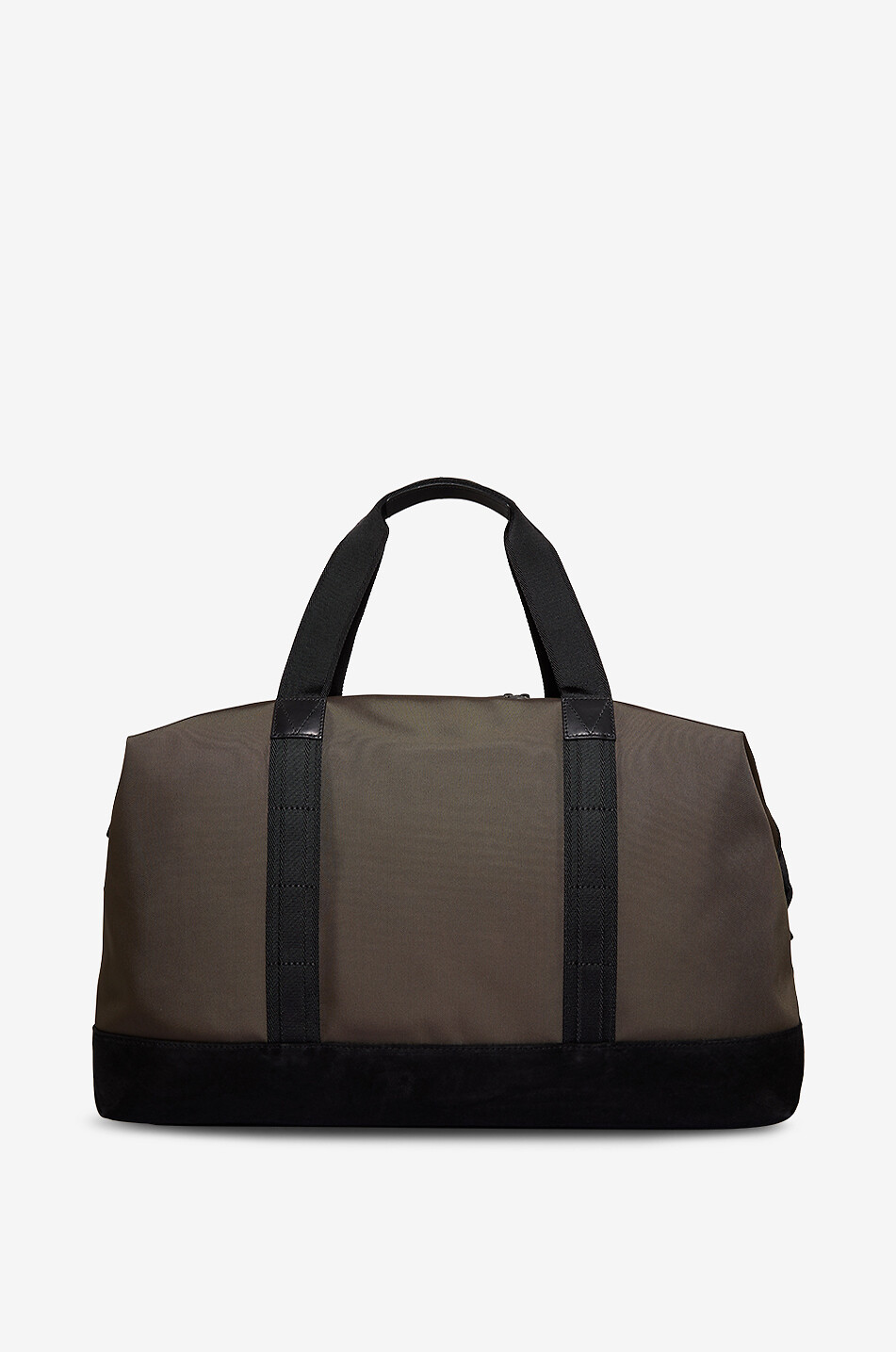 MONCLER Sac de voyage rectangulaire en toile Tech Duffle Homme KAKI 4