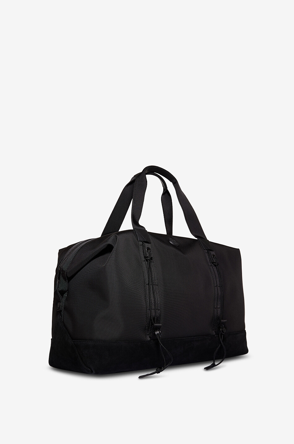 MONCLER Sac de voyage rectangulaire en toile Tech Duffle Homme NOIR 2