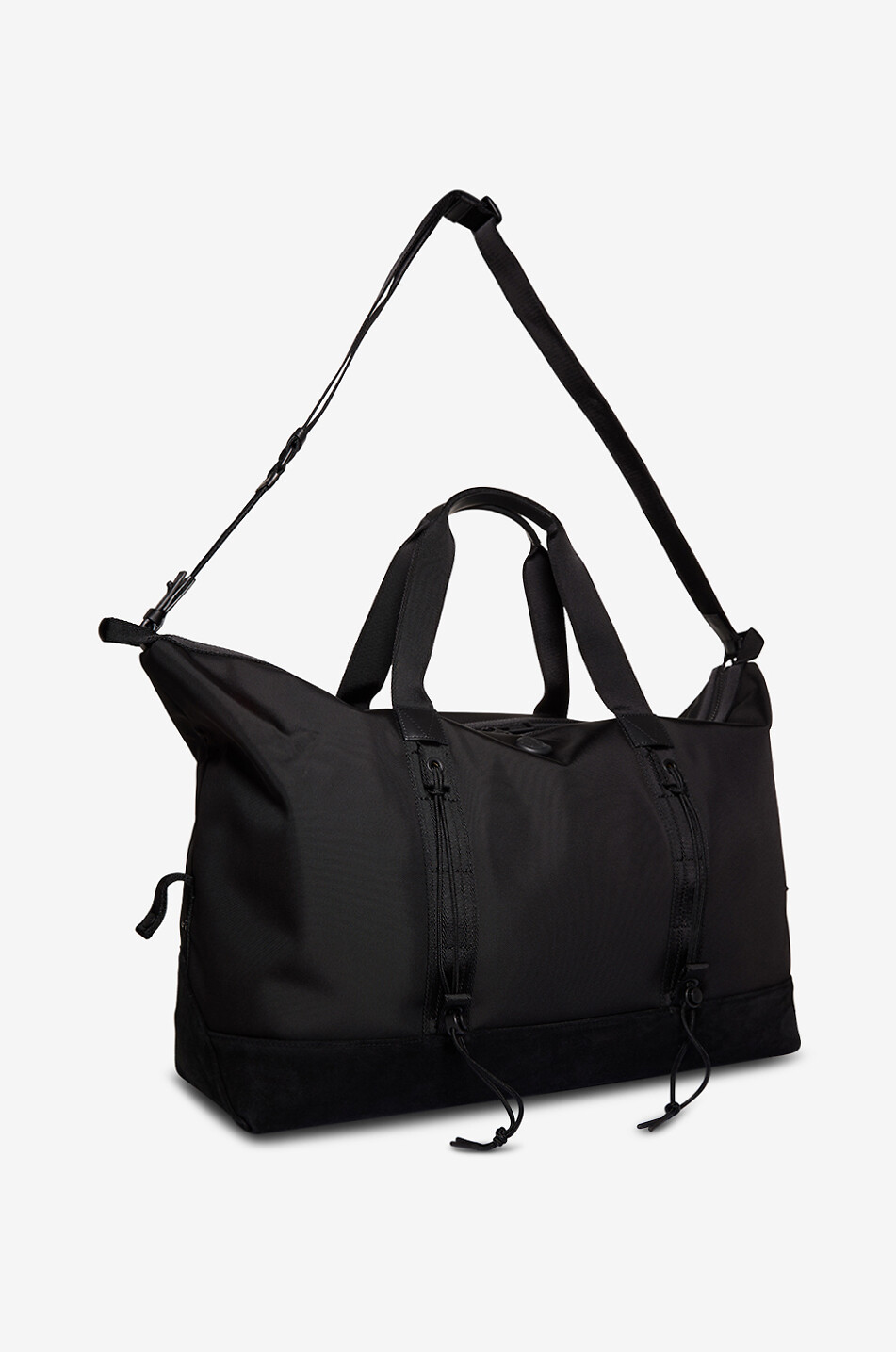 MONCLER Sac de voyage rectangulaire en toile Tech Duffle Homme NOIR 5