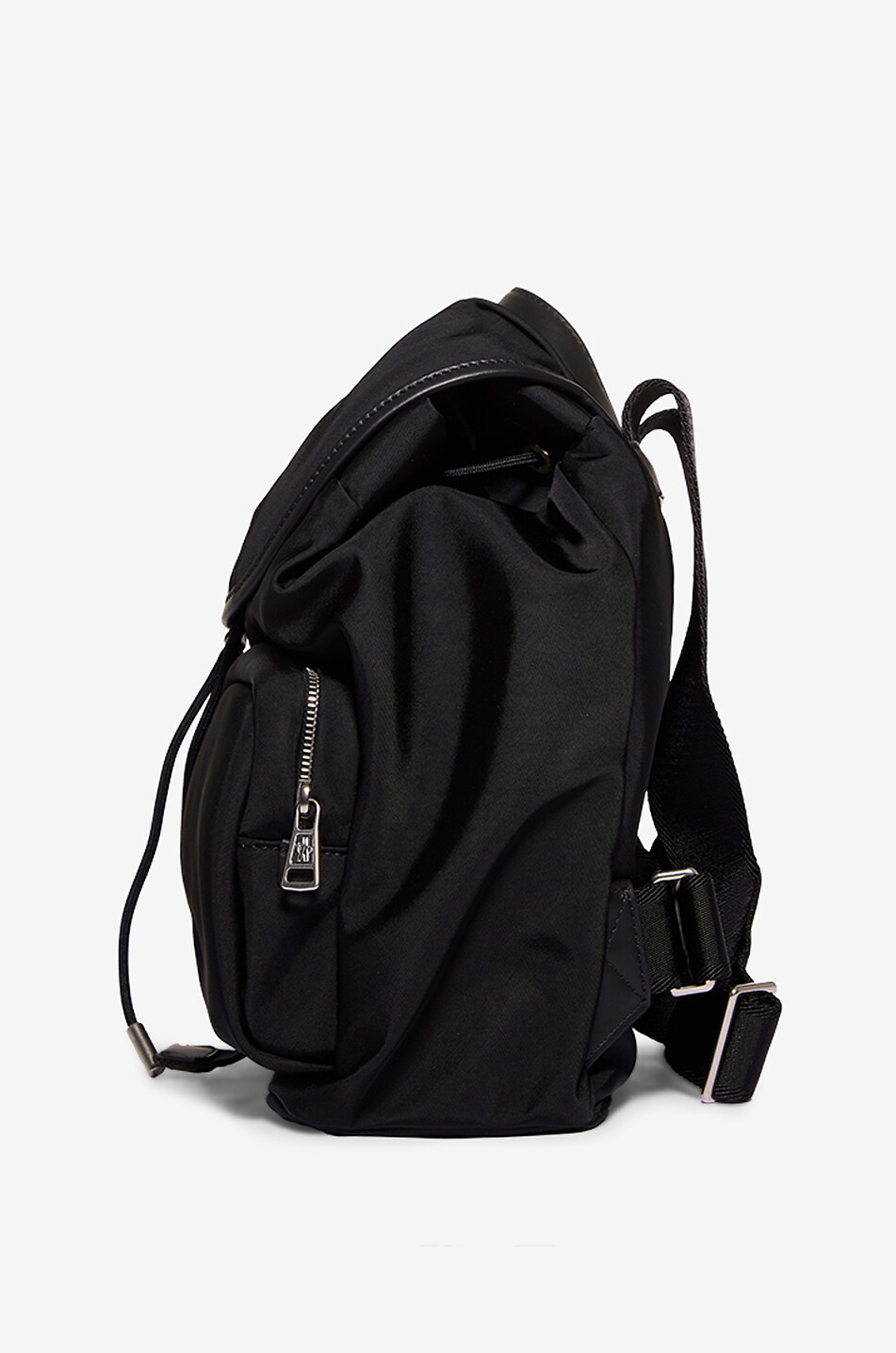 MONCLER Sac à dos en tissu technique New Trick Femme NOIR 4