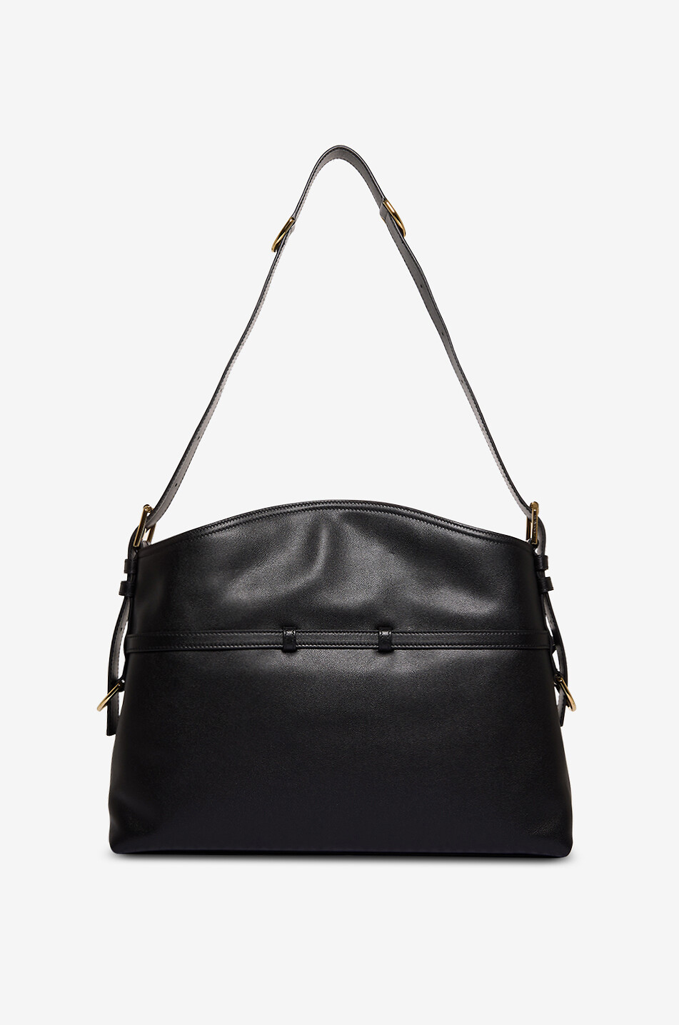 GIVENCHY Voyou Medium supple smooth leather shoulder bag Women BLACK 3