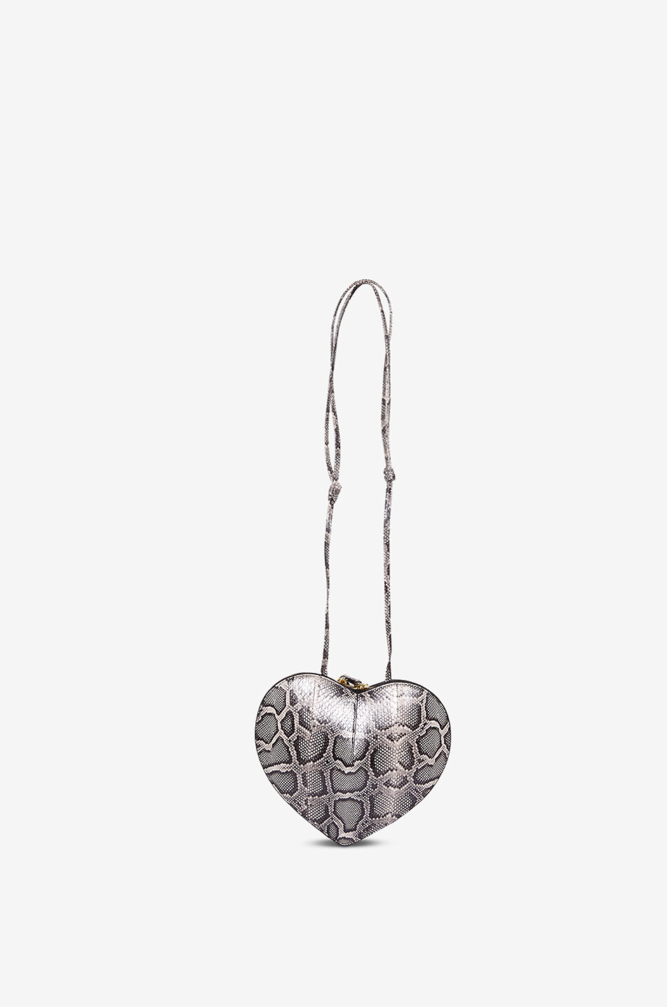 ALAÏA Sac porté épaule en cuir aspect serpent Le Coeur Femme MULTICOLORE 1