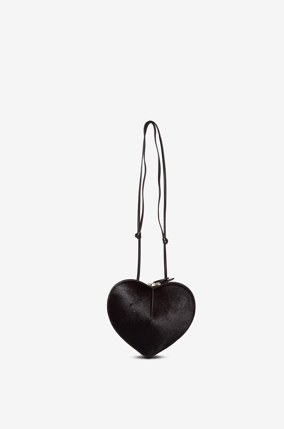ALAÏA Sac porté épaule en cuir poulain Le Coeur Femme MARRON 1