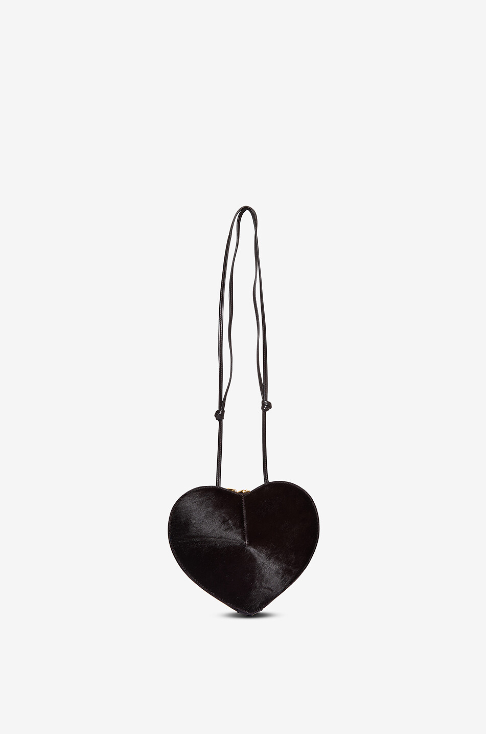 ALAÏA Sac porté épaule en cuir poulain Le Coeur Femme MARRON 3