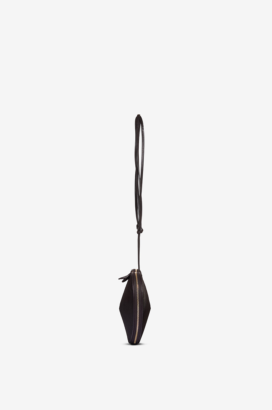 ALAÏA Sac porté épaule en cuir poulain Le Coeur Femme MARRON 4