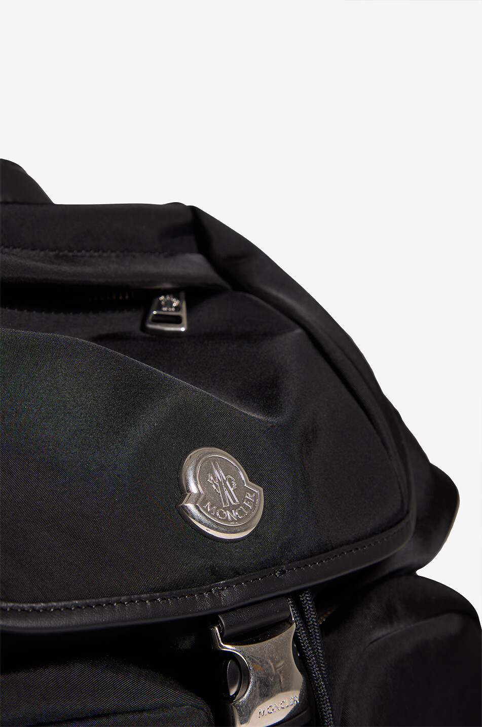 MONCLER Sac à dos en tissu technique New Trick Femme NOIR 5