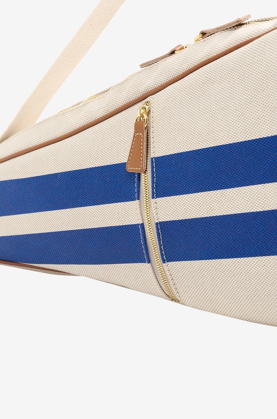 MY STYLE BAGS The Go-To striped canvas travel bag Men BLUE 4