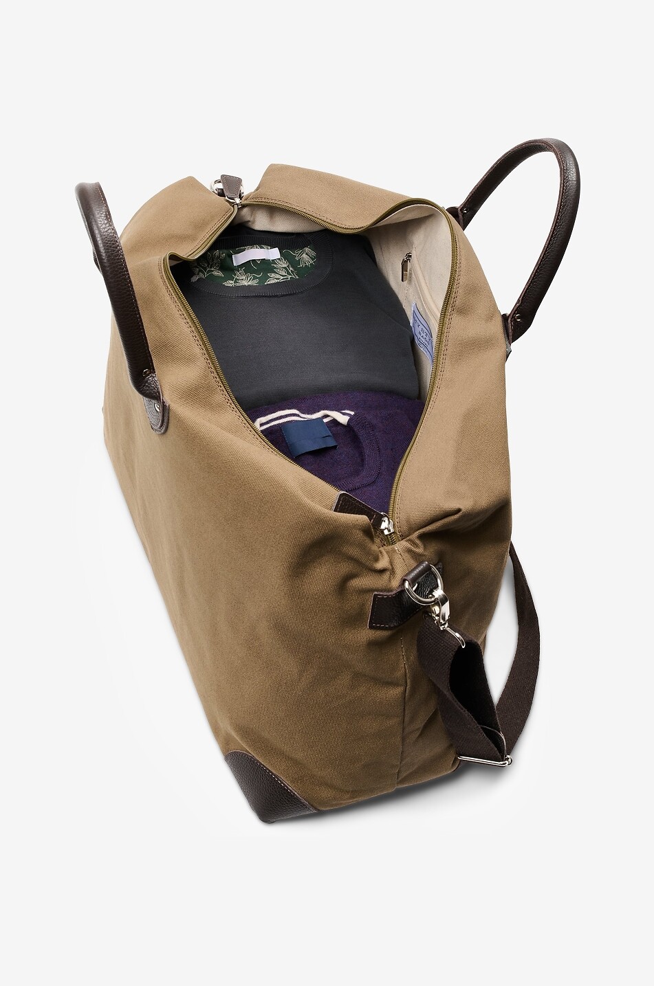 MY STYLE BAGS Sac de voyage rectangulaire en toile Harvard Homme VERT 4