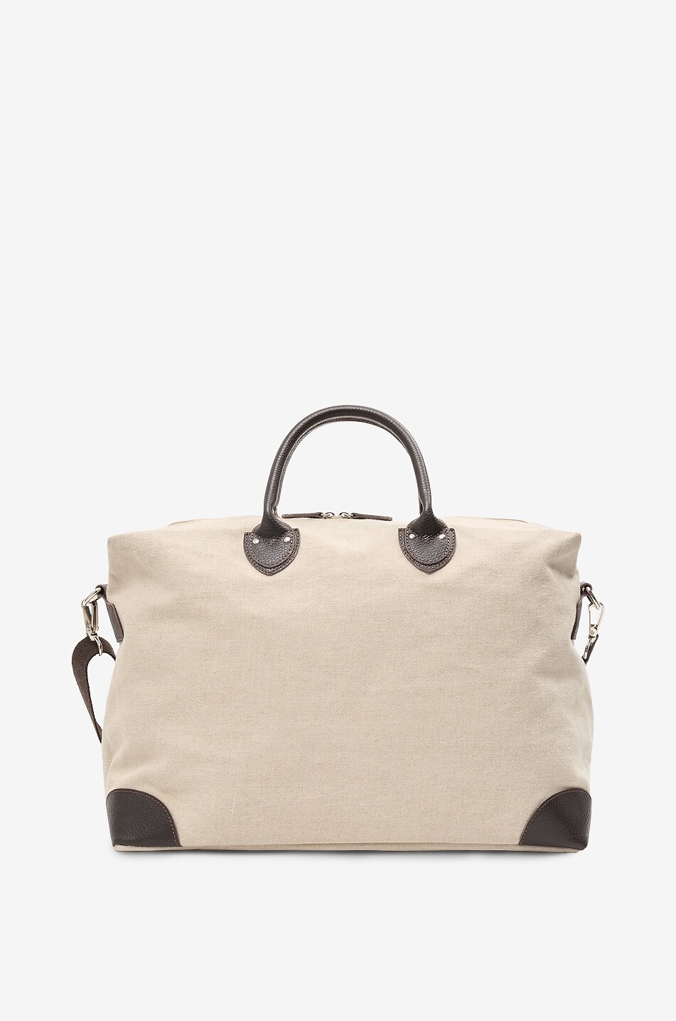 MY STYLE BAGS Sac de voyage rectangulaire en toile Harvard Homme BLANC CASSE 1