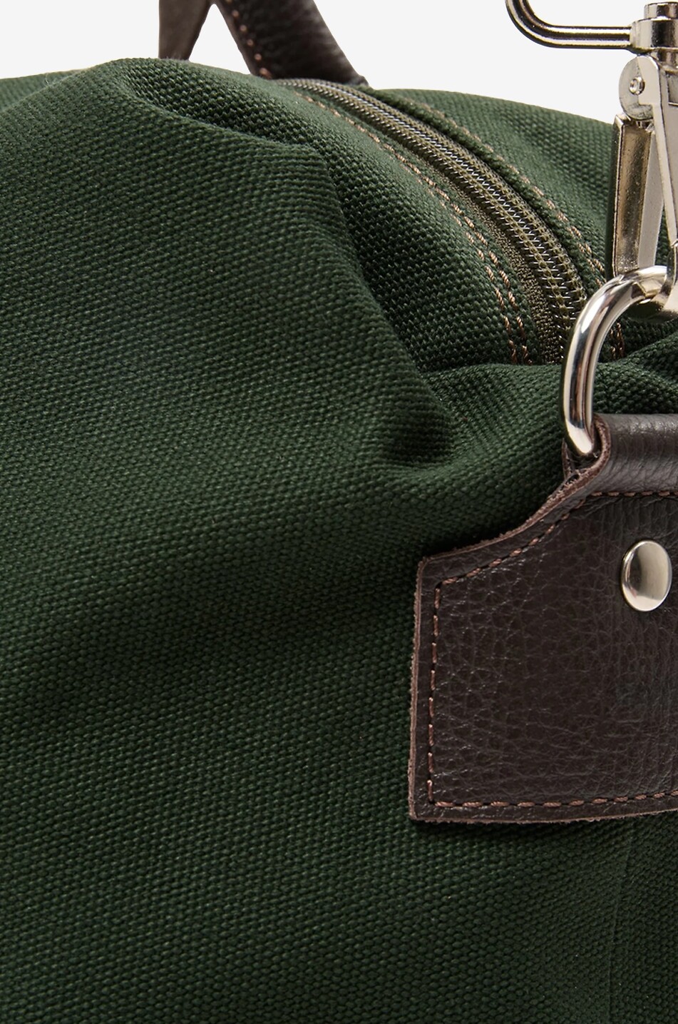 MY STYLE BAGS Sac de voyage rectangulaire en toile Harvard Homme VERT FONCÉ 3