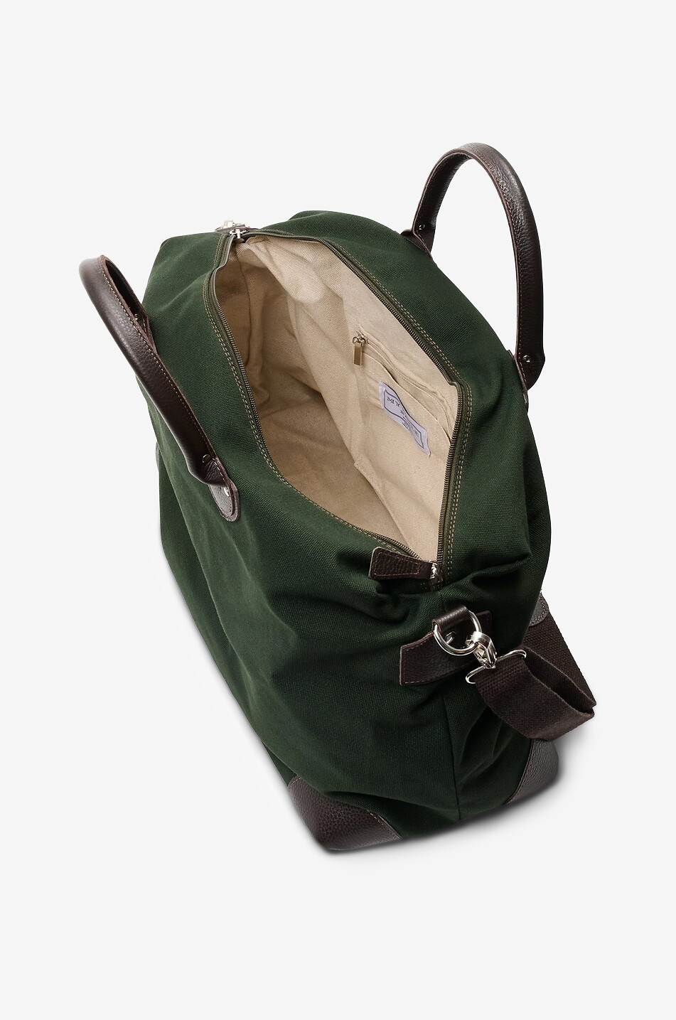 MY STYLE BAGS Sac de voyage rectangulaire en toile Harvard Homme VERT FONCÉ 4