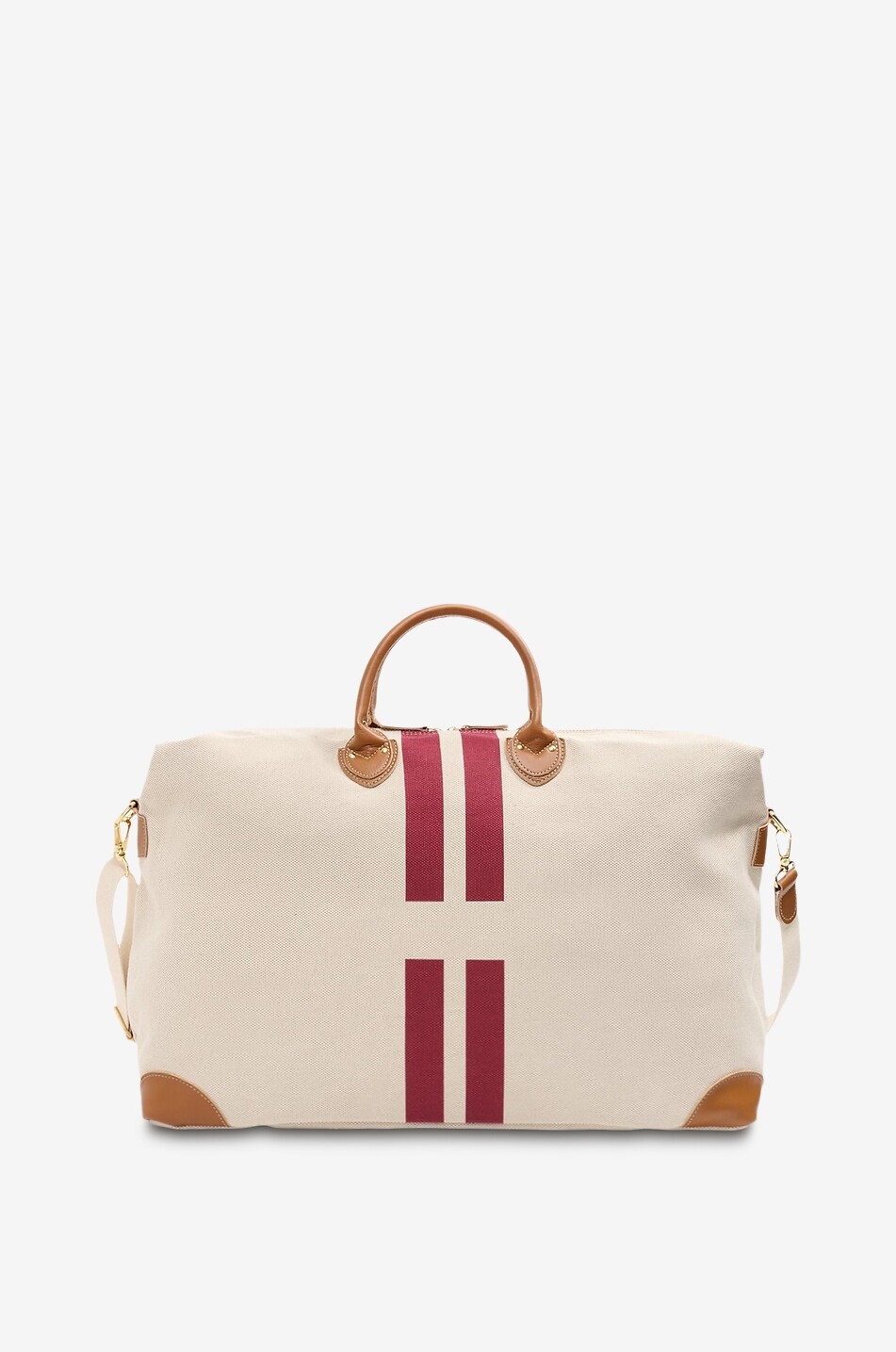 MY STYLE BAGS Sac de voyage rectangulaire en toile rayée Harvard Homme ROUGE 1