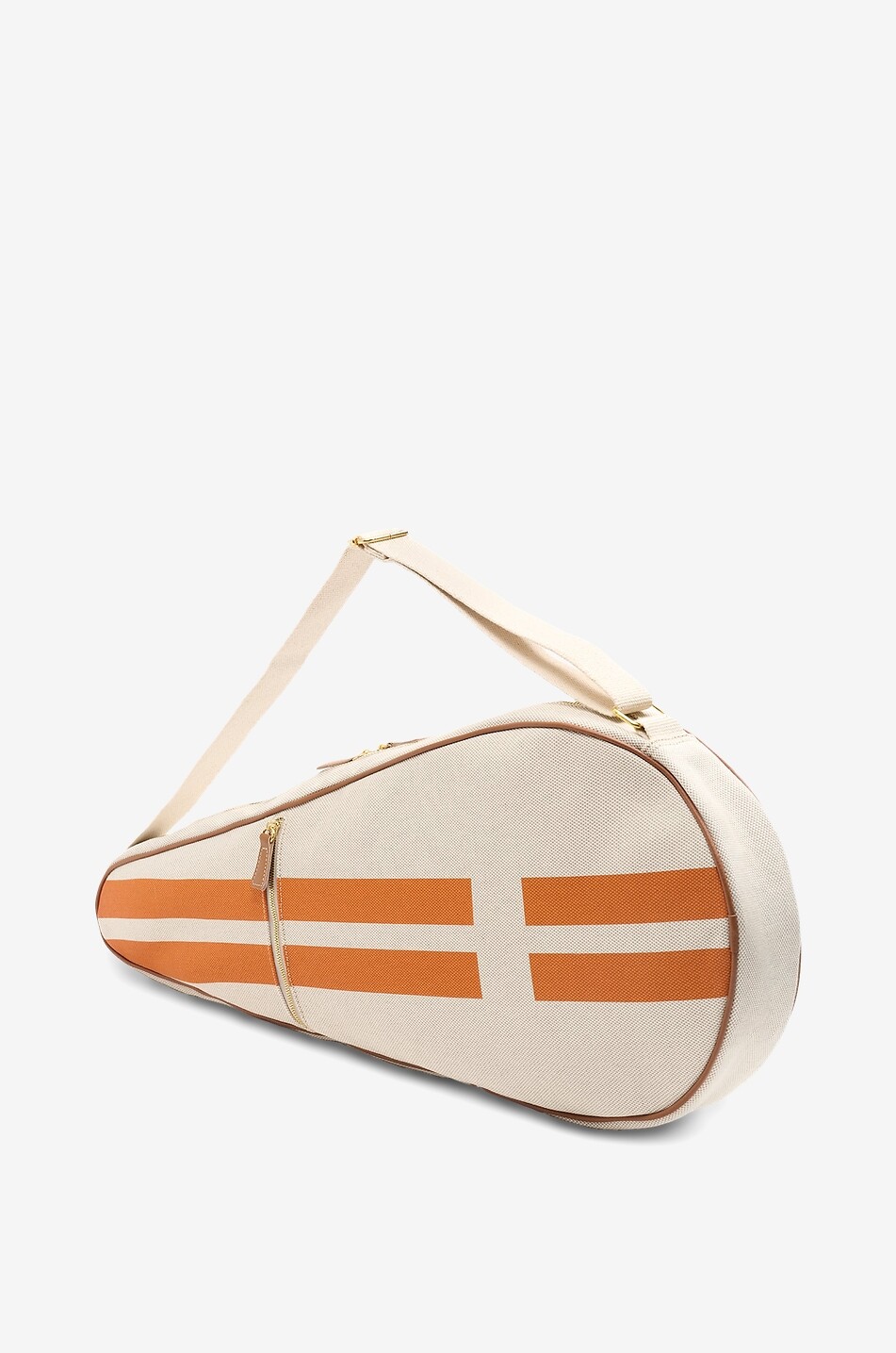 MY STYLE BAGS The Go-To striped canvas travel bag Men ORANGE 3