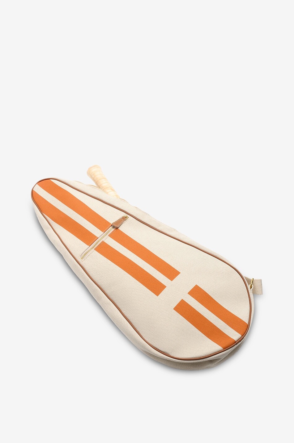 MY STYLE BAGS The Go-To striped canvas travel bag Men ORANGE 5