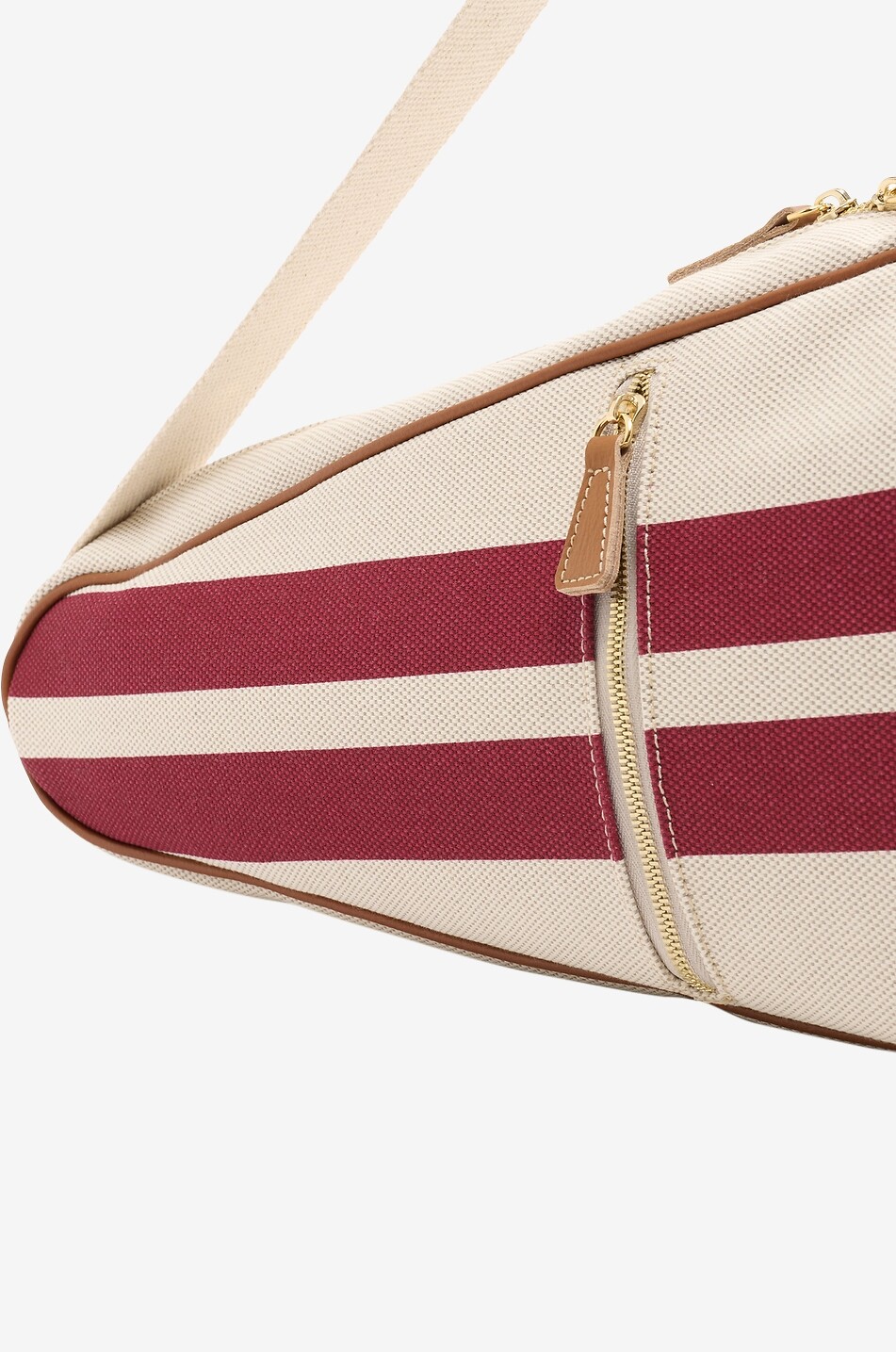 MY STYLE BAGS The Go-To striped canvas travel bag Men RED 4