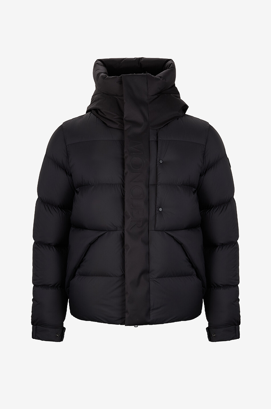 Kurze Steppjacke aus technischem Gewebe mit Stehkragen Madeira