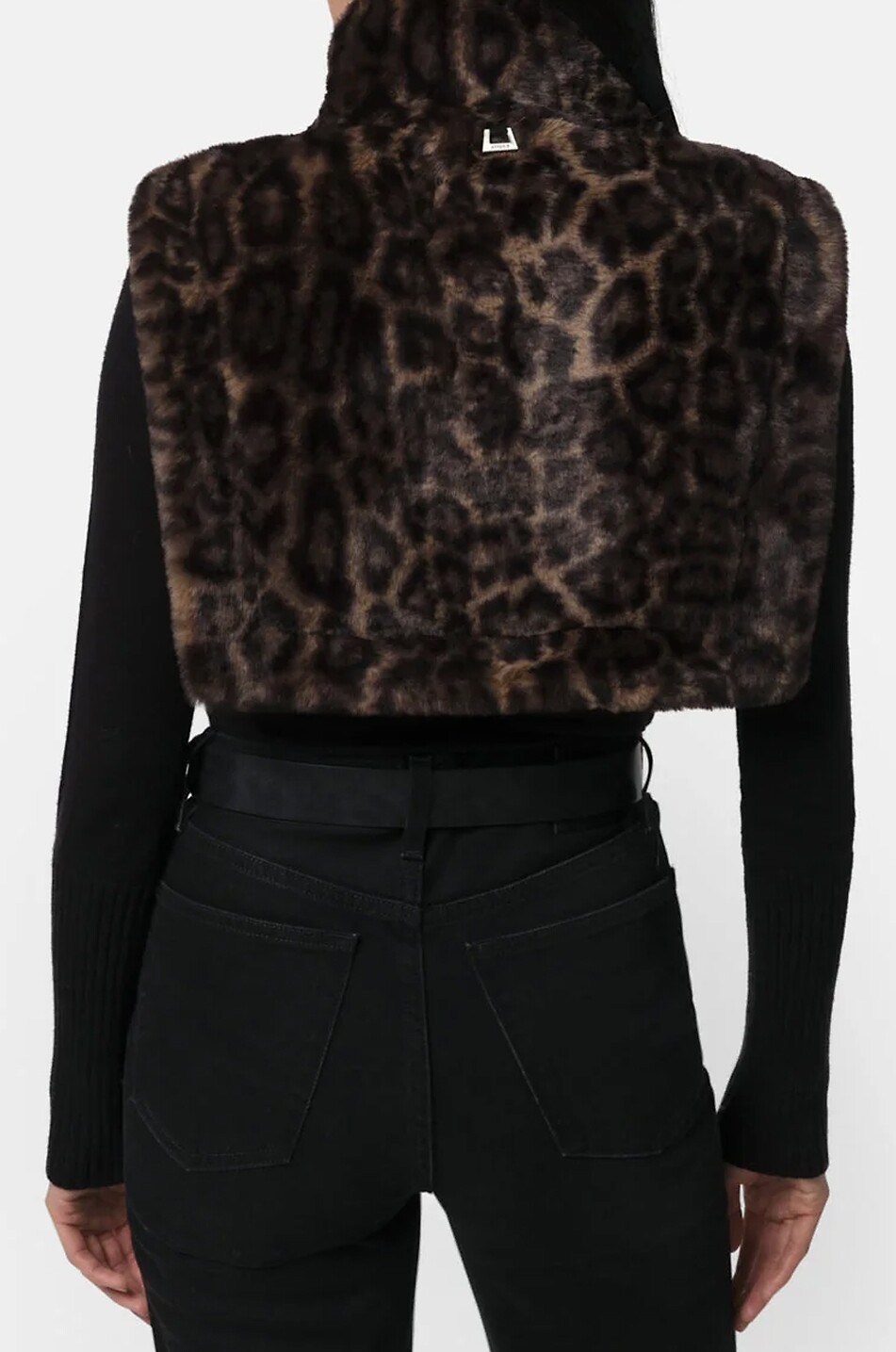 APPARIS Jamie faux fur collar with zip Women MULTI COLOURED 1 2