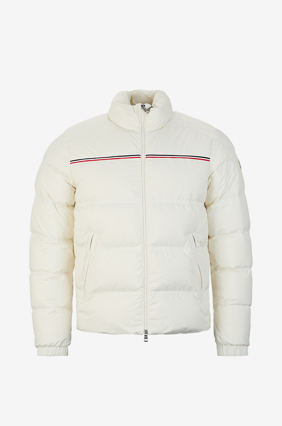 Kurze gesteppte Daunenjacke mit Stehkragen Bouvaque
