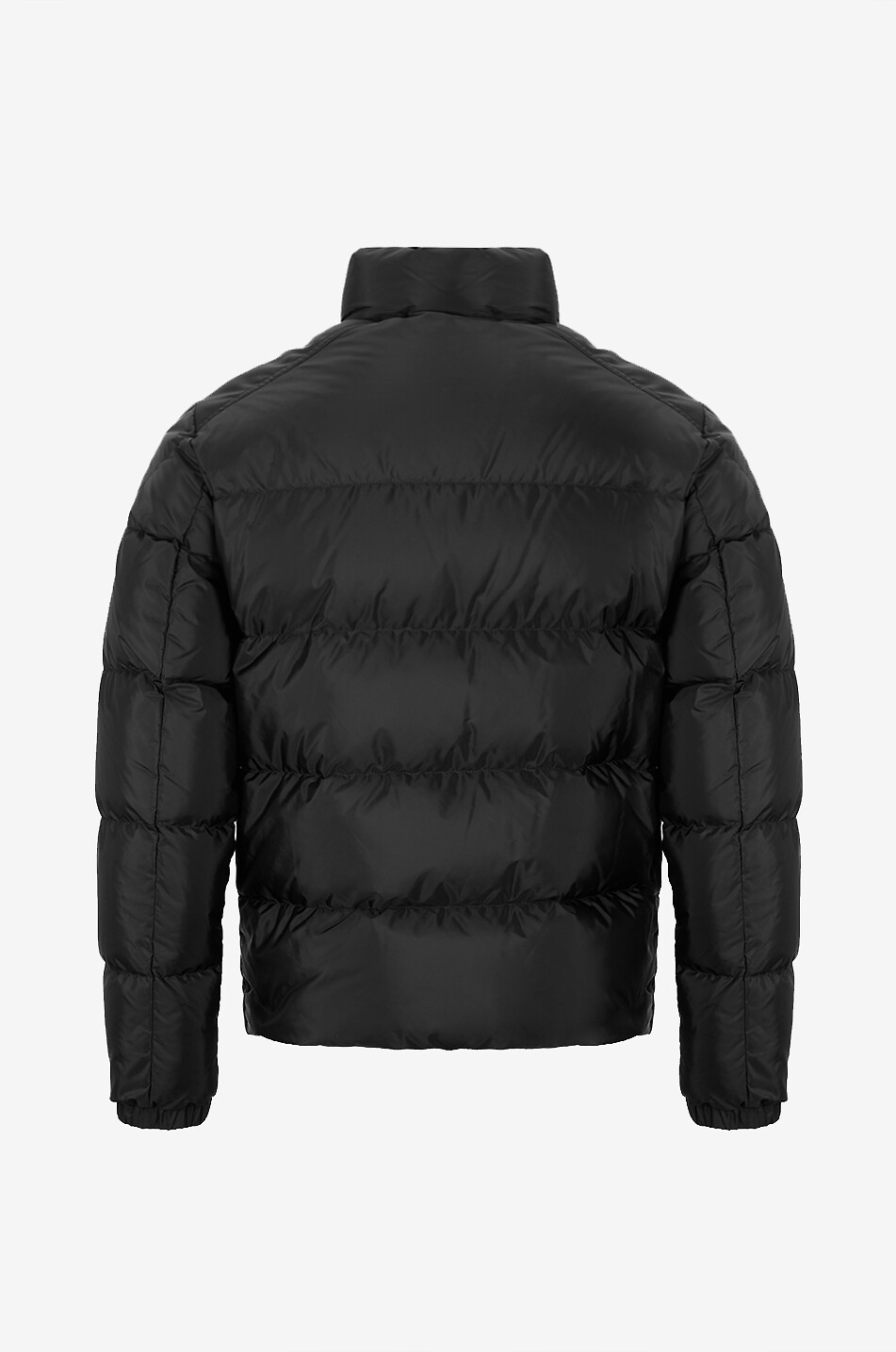 MONCLER Kurze Steppjacke aus technischem Gewebe mit Stehkragen Virolais Herren SCHWARZ 2
