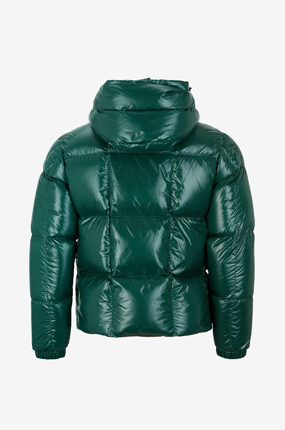 MONCLER Kurze Steppjacke aus technischem Gewebe Parana Herren GRÜN 2