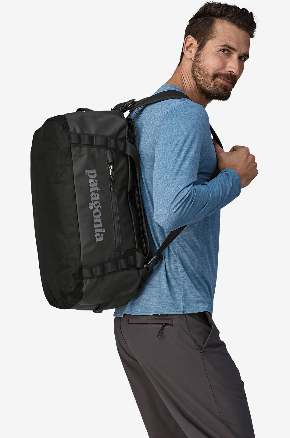 PATAGONIA Sac de voyage en nylon Black Hole Duffle 40L Homme NOIR 3