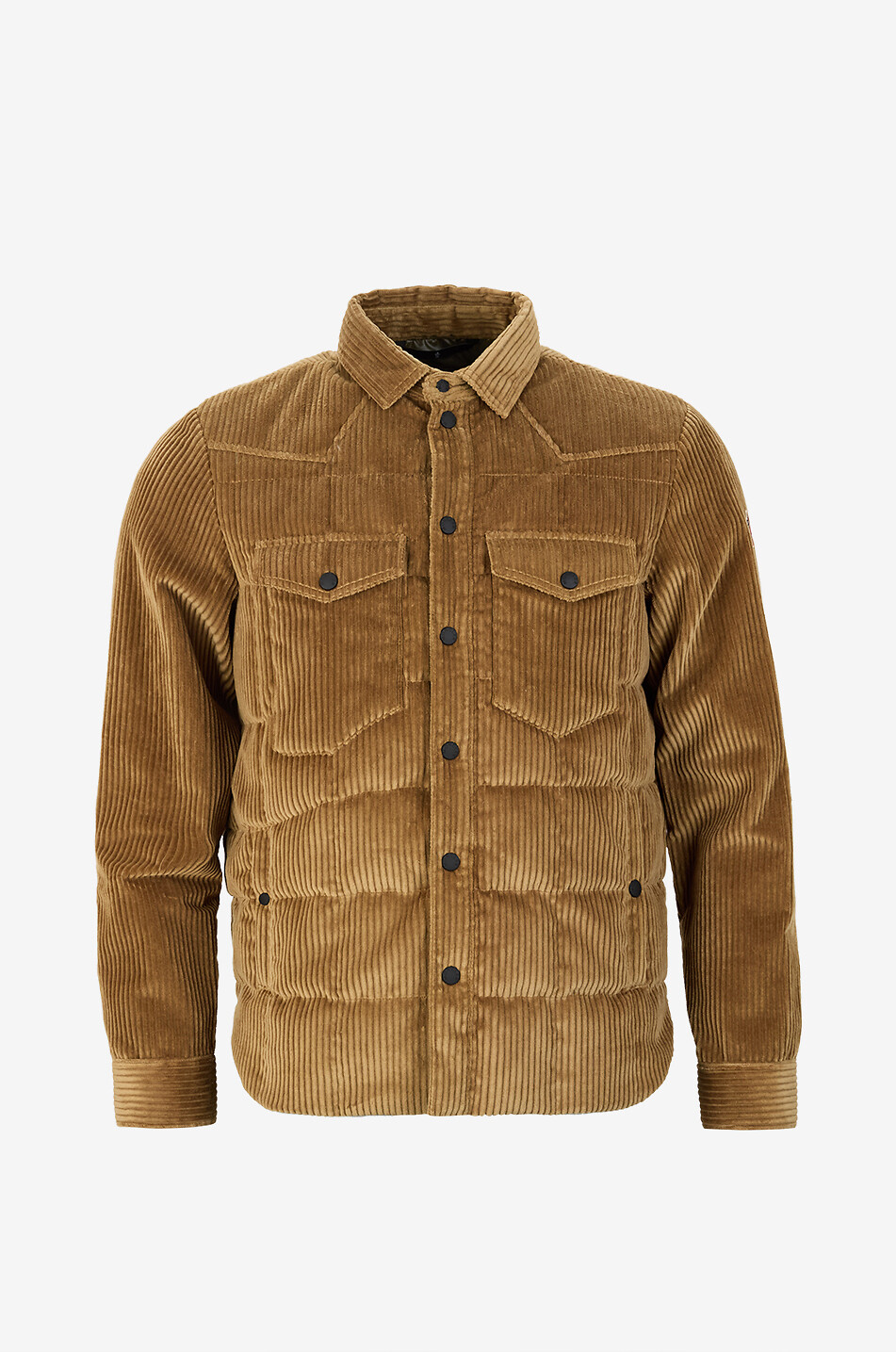 Gelt corduroy overshirt with collar