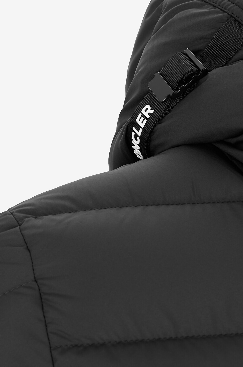 MONCLER Kurze Daunenjacke aus Funktionsgewebe mit Stehkragen Laveraet Herren SCHWARZ 3