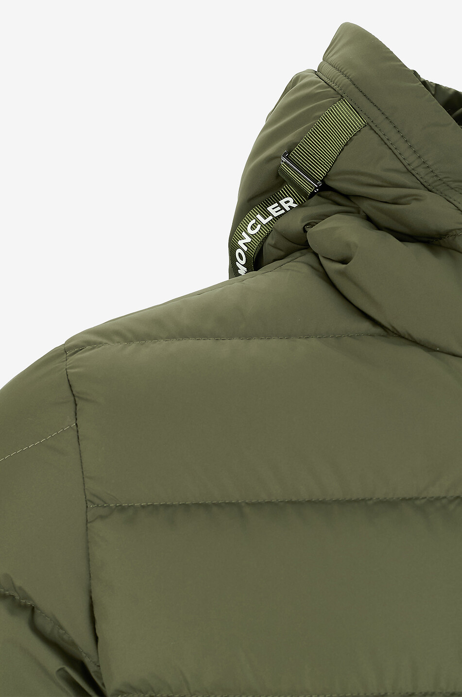 MONCLER Kurze Daunenjacke aus Funktionsgewebe mit Stehkragen Laveraet Herren GRÜN 3