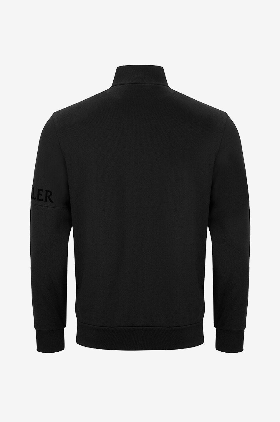 MONCLER Stehkragen-Cardigan aus Fleecestoff Heritage Herren SCHWARZ 2