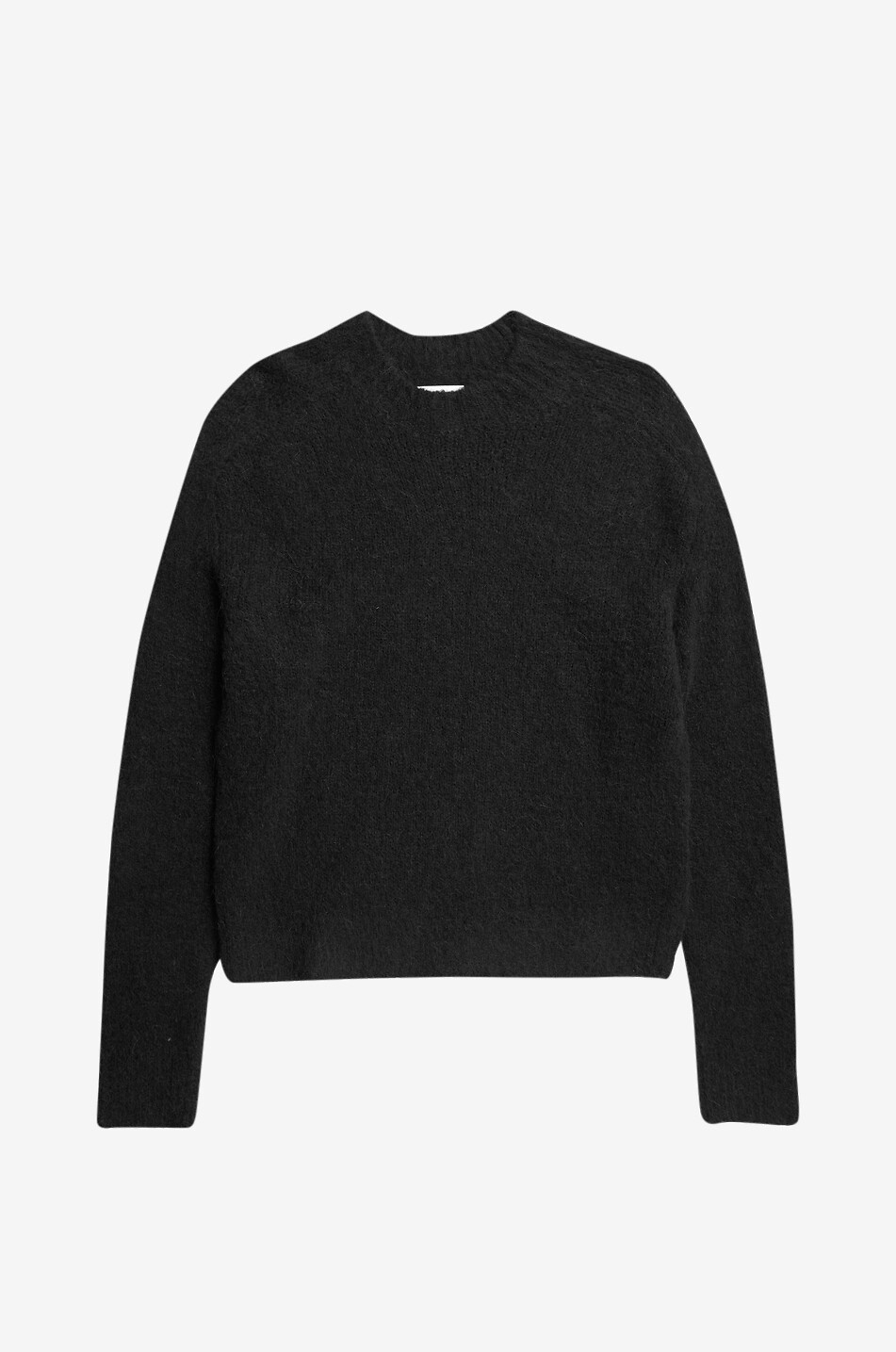 NORSE PROJECTS Pull à col rond épais en laine et alpaga Rasmus Homme NOIR 1