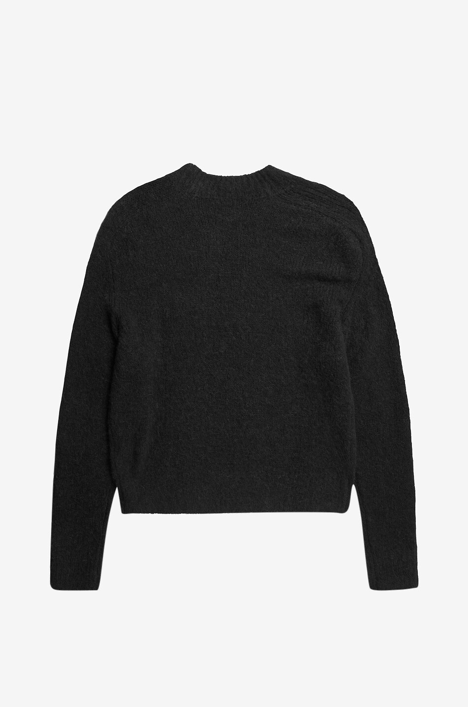 NORSE PROJECTS Pull à col rond épais en laine et alpaga Rasmus Homme NOIR 2