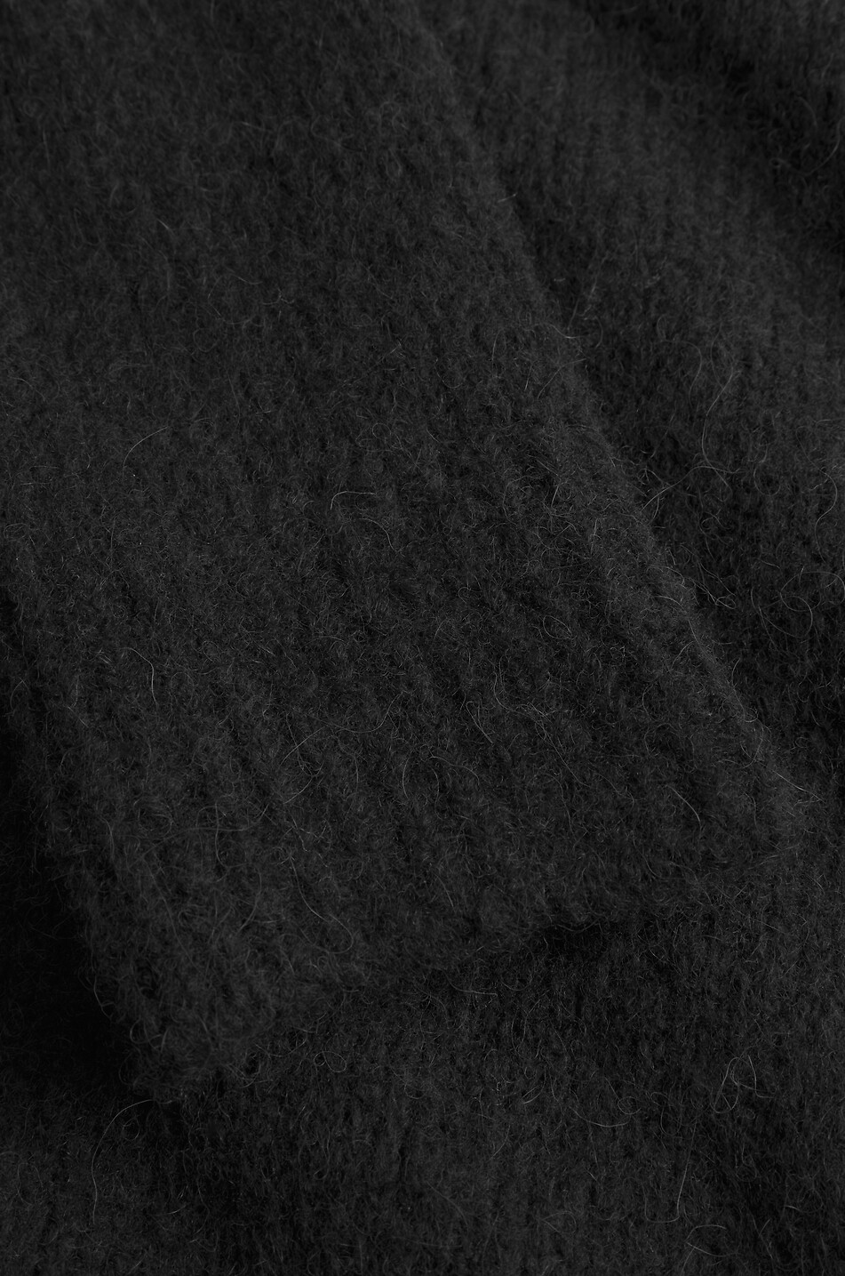 NORSE PROJECTS Pull à col rond épais en laine et alpaga Rasmus Homme NOIR 6
