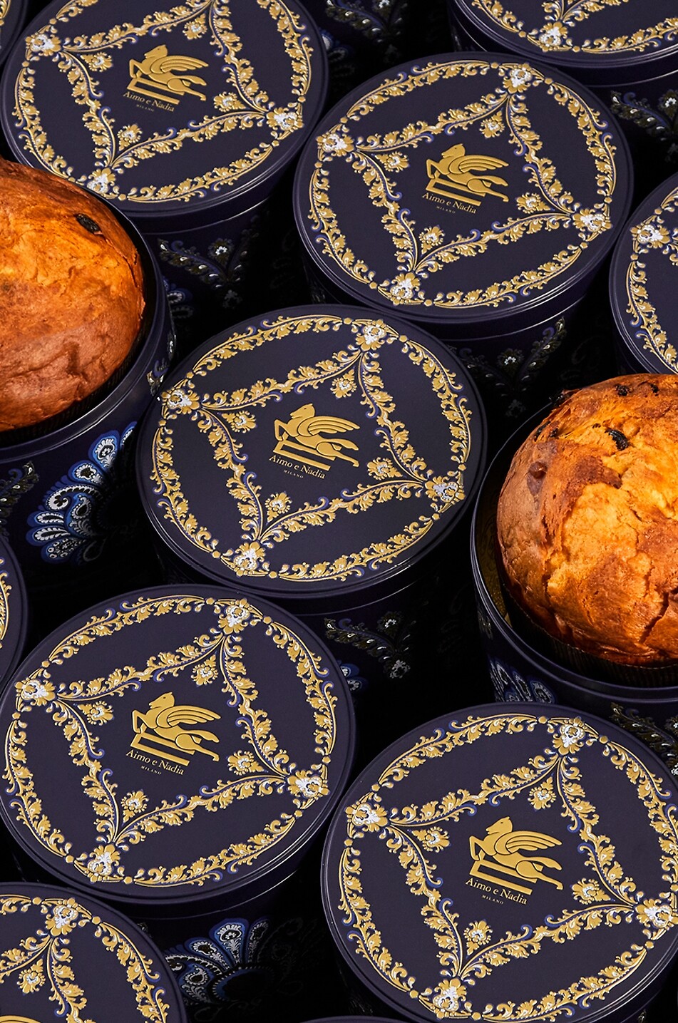 ETRO X AIMO E NADIA Traditioneller Panettone - 1 kg Haus BUNT 3