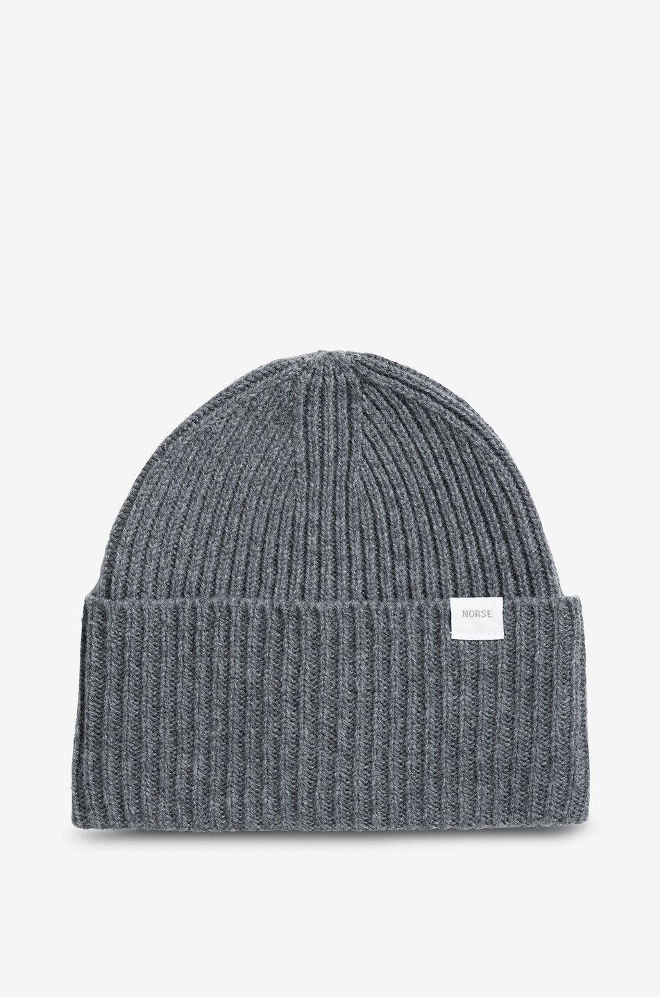 Standard merino wool knit beanie - NORSE PROJECTS - GREY - Bongénie
