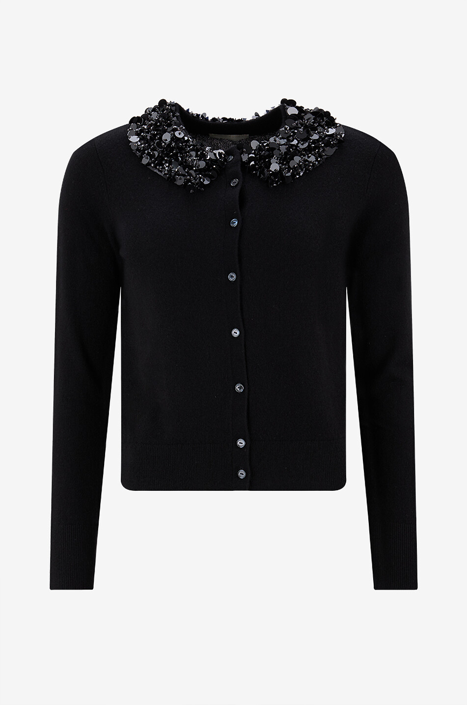 Rundhals-Cardigan aus Jersey Margaux