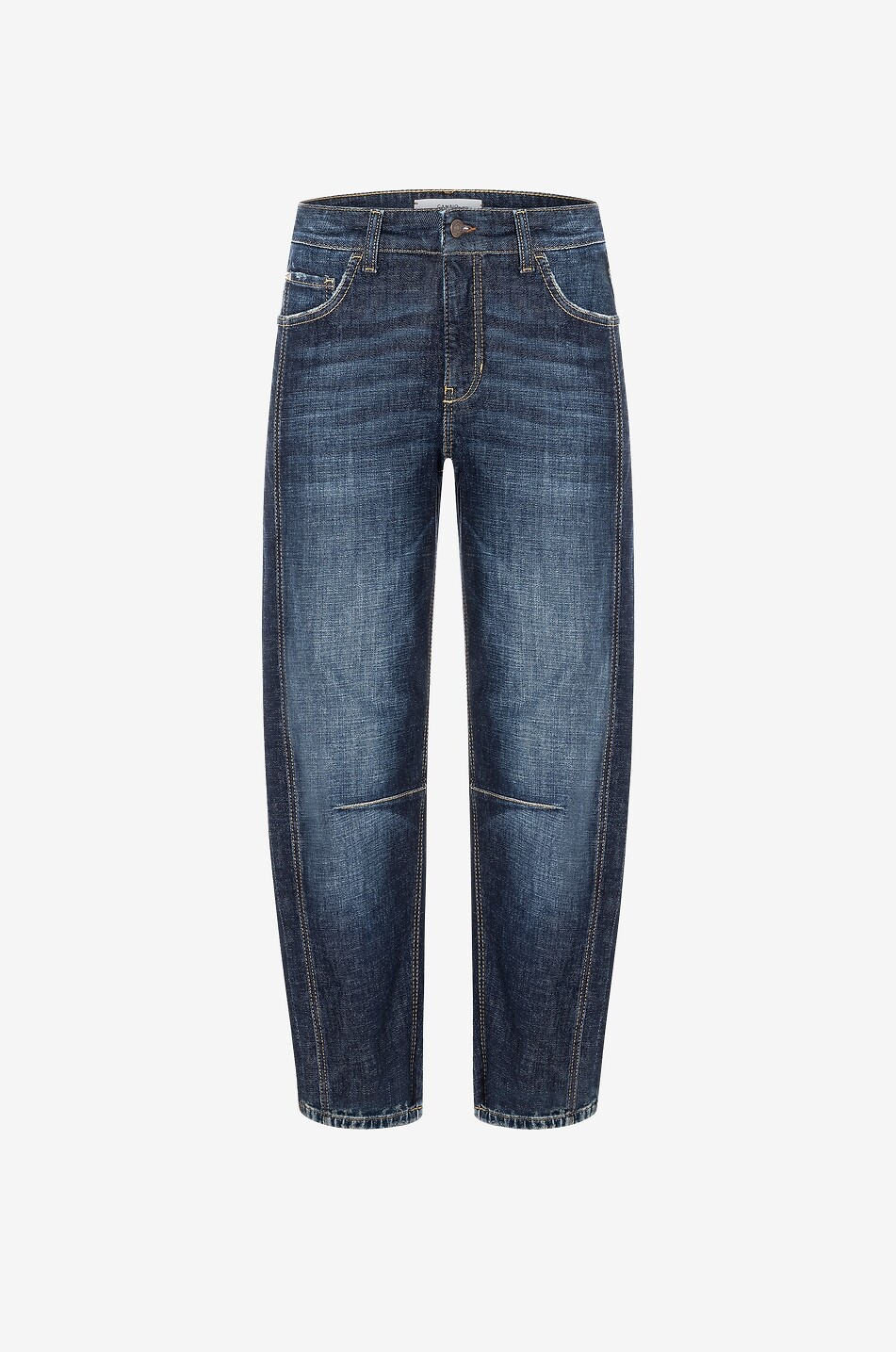 CAMBIO Ausgewaschene Jeans im Barrel-Schnitt Elia Cross Blue Damen BLAU 1