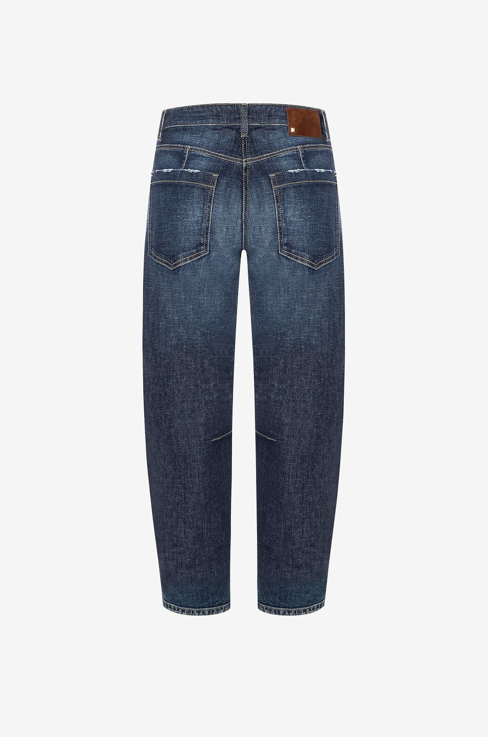 CAMBIO Ausgewaschene Jeans im Barrel-Schnitt Elia Cross Blue Damen BLAU 2