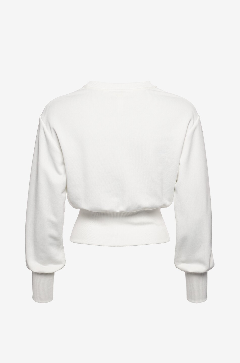 ERES Sweat-shirt en molleton à col rond Isadora Femme BLANC CASSE 2