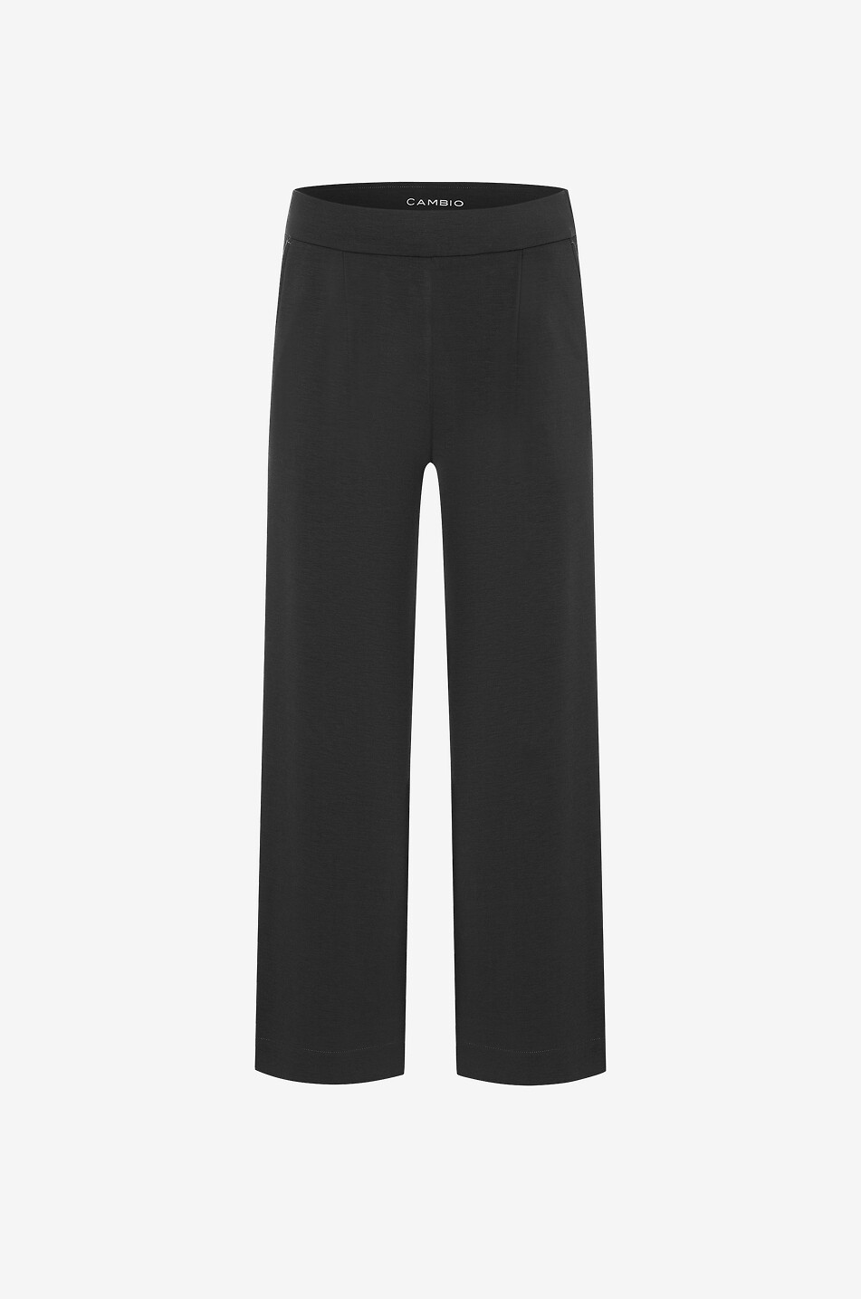 CAMBIO Arina Milano knit straight wide trousers Women BLACK 1
