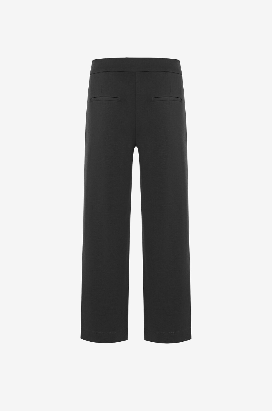 CAMBIO Arina Milano knit straight wide trousers Women BLACK 2