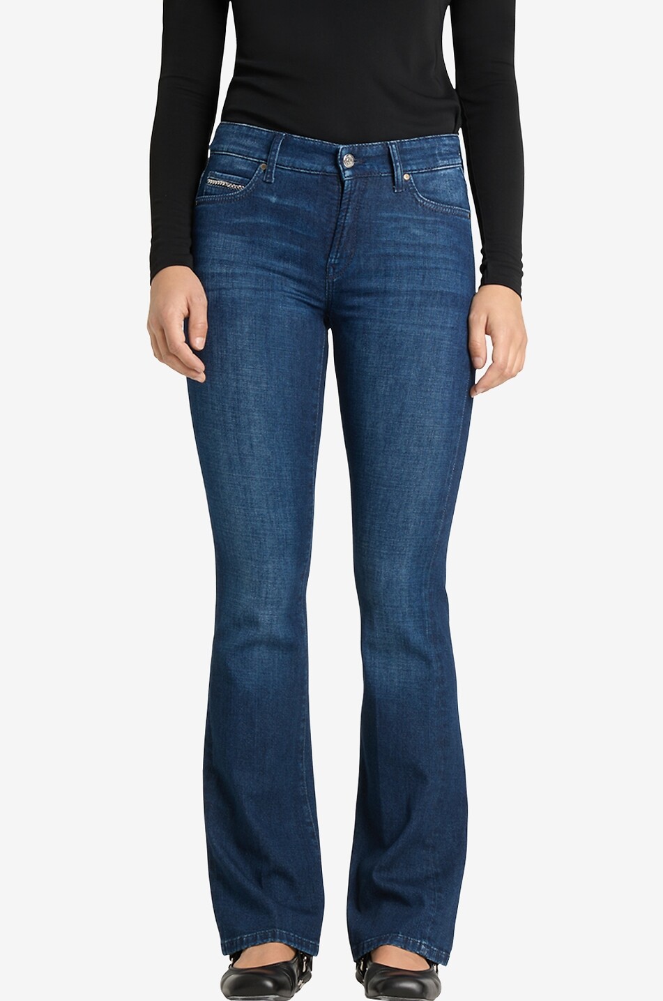 CAMBIO Paris flared denim jeans Women BLUE 3
